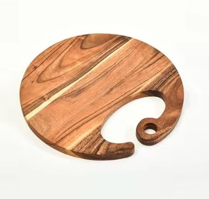 Planches à découper en bois artisanales fabriquées à partir de bois dur de provenance durable, qualité durable pour une utilisation longue durée, vente en vogue - Product Image 3
