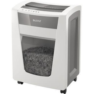 Trituradora de Papel Leitz IQ Office Pro P-5 Blanca con Corte de Partículas, para Grapas y Clips - Product Image 1