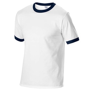 เสื้อยืดแขนสั้นสำหรับผู้ชายเสื้อทำงานครึ่งแขนพิมพ์ลายเองพร้อมโลโก้ - Product Image 3