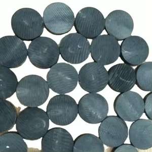 Hecho a mano Real Touch Round Animal Style Black Buffalo Horn Button Blanks para Art Collectibles - Product Image 5