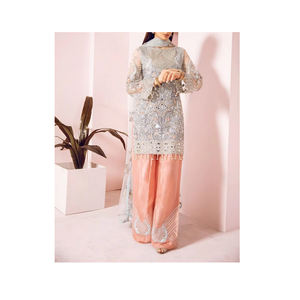 Robes de soirée de luxe élégantes et belles costumes 3 pièces robe de soirée de style dernier cri brodé sur mesure - Product Image 1