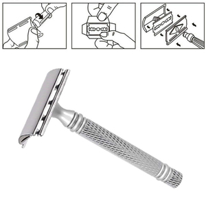 Maquinilla de afeitar de seguridad personalizada para hombre, maquinilla de afeitar de seguridad recta, precio bajo, venta al por mayor - Product Image 5