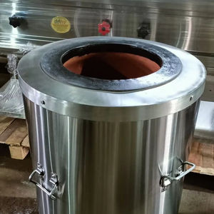 Charcoal Tandoor-Four traditionnel indien en argile Design Durable et écologique Parfait pour les Naan authentiques - Product Image 1