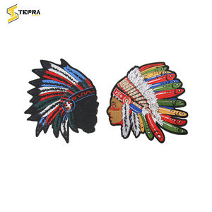 TEPRA SPORTS Écussons brodés en feutre de PVC de haute qualité en forme de fleur pour décoration de tissu unique pour vêtements et chapeaux - Product Image 3