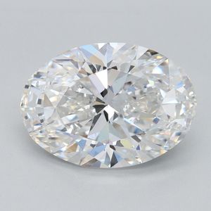 IGI 3.28 Ct Loose White Lab Grown Diamonds Oval Lab Diamond E VS1 for Engagement Ring or <b>Jewelry</b> Making - Product Image 6