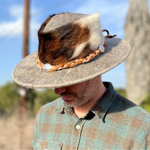 Sombreros de Cuero de Diseño de Alta Calidad, Sombreros de Cuero Vacuno para Invierno, Precio Económico, en Venta - Product Image 4