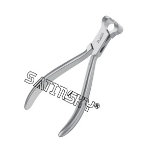 Cortadores de alambre de acero inoxidable para instrumentos quirúrgicos manuales de 12,5 cm fabricados con AISI 420 de buena reputación - Product Image 1