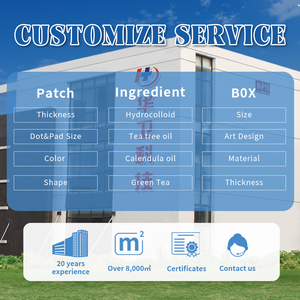 แผ่นแปะสิวไฮโดรคอลลอยด์ OEM แผ่นแปะสิวสำหรับกำจัดสิวแผ่นแปะสิว - Product Image 6