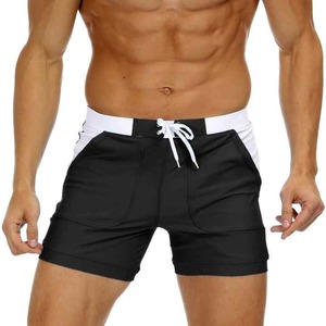 Calzoncillos de baño vintage de tiro alto para hombre, traje de baño retro de secado rápido con cordón sexy - Product Image 3