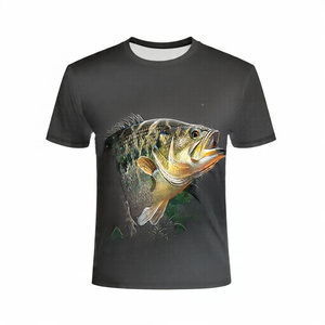 Camiseta de manga corta con tasa de fábrica al por mayor, logotipo estampado en blanco, sublimación de secado rápido, camisetas deportivas básicas para correr, ropa deportiva - Product Image 2