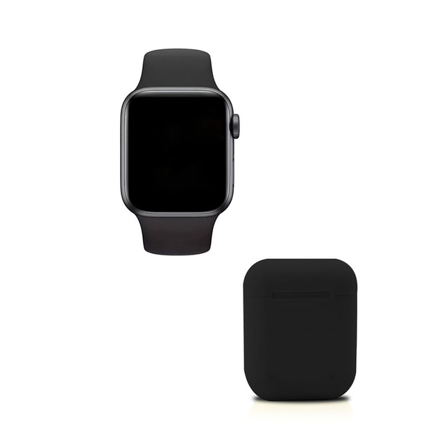 Myrva Smartwatch And Earbuds Kit Black Myr-6523199312 Fitness Tracking Device