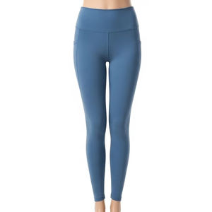 กางเกงเลกกิ้งเล่นโยคะผ้าโพลีเอสเตอร์ผ้าสแปนเด็กซ์น้ำหนักเบาระบายอากาศได้ดีสวมใส่สบายสำหรับยิมวิ่งโยคะฟิตเนสของผู้หญิง - Product Image 2