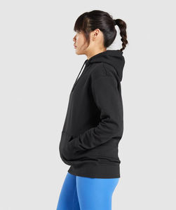 High Quality Quick Dry Women's Fleece Solid Streetwear Hoodie Breathable Customizable Front Made Pakistan Hot Selling Winter - Product Image 6
