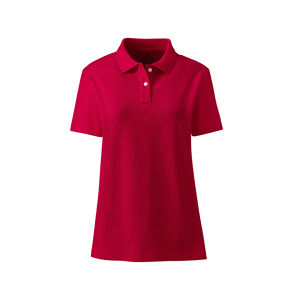Vente en gros usine qualité supérieure Polos en vrac personnalisés T-shirts polo uni à manches courtes unisexe pour femmes - Product Image 5