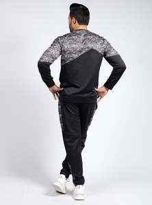 Conjunto de pantalones de chándal y Sudadera con capucha de talla grande al por mayor, ropa deportiva en blanco para hombre, chándal para hombre, conjunto de 2 piezas con capucha - Product Image 4