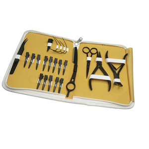 Compra alta calidad Micro Link alicates de acero inoxidable Siccor logotipo personalizado Kit de herramientas de extensión de cabello - Product Image 4