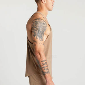 Débardeur de sport décontracté pour hommes, gilet de sport sans manches de couleur personnalisée à prix réduit, vêtements personnalisables - Product Image 5