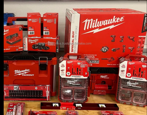 ACHETEZ 4, OBTENEZ 2 GRATUITS Kits d'outils électriques MilwaukeeS 2695-17, 20V sans fil, Lithium-Ion, 15 outils combinés, ORIGINAL - Product Image 4