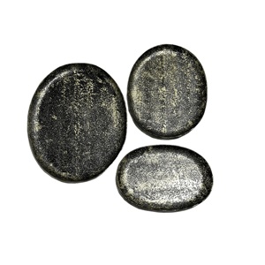 Restaurant & Hotels Supplies Metal Oval Serving Tray <b>Set</b> of 3 New Customized Finished <b>Lunch</b> & Dinner Serving Tray for Kitchen - Product Image 2