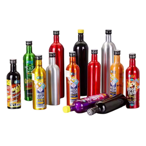 ขวดอลูมิเนียมดีไซน์แบบเปิดโล่งสุดหรูขวดบรรจุภัณฑ์โลหะระดับพรีเมี่ยม - Product Image 1