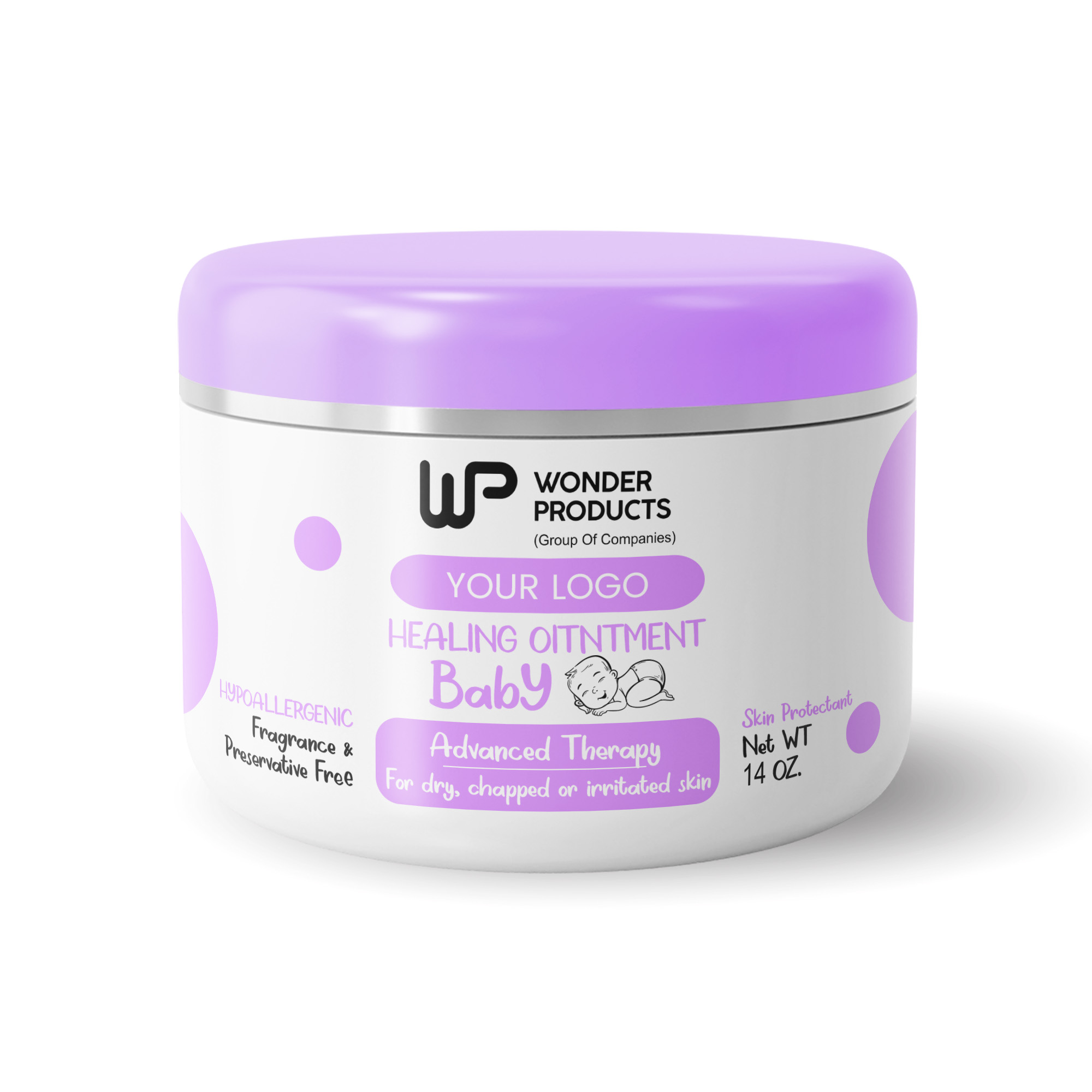 OEM/ODM Baby Healing Ointment Advanced Therapy Skin Protectant for Chapped or Dry Skin at Wholesale Price with Private Label