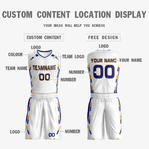 Maillots de basket-ball personnalisés vêtements de sport de haute qualité personnalisés uniformes de basket-ball personnalisés pour l'équipe - Product Image 6