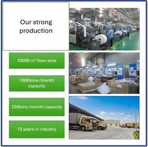 Sacs de transport en plastique grande capacité, qualité industrielle, fabrication sur mesure, impression de logo, prix de gros, sacs shopping HDPE type T-shirt - Product Image 3