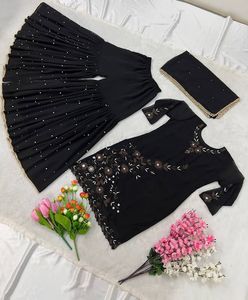 ชุดเดรสสตรี sarara ดีไซน์สวยเซ็กซี่สำหรับผู้หญิงเสื้อผ้าอินเดียและปากีสถาน - Product Image 5