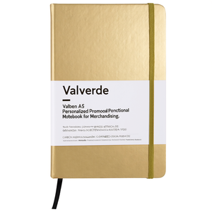 Taccuino Promozionale Personalizzato Valverde A5 per Merchandising - Product Image 3