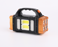 Super lumineux USB-C multifonctionnel COB LED solaire linterna poignée recherche torche lumière d'urgence LED lampe de poche solaire rechargeable