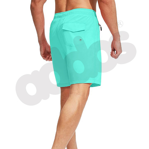 100% Polyester athlétique course maille hommes maillot de bain avec doublure de Compression séchage rapide conseil Shorts maillot de bain maillots de bain - Product Image 3