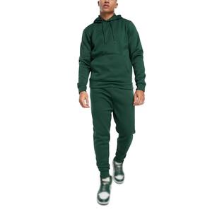 Personalizado de alta calidad de algodón chándal hombres Sudadera con capucha y Jogger conjunto de gran tamaño pulóver sudaderas con capucha pantalones de chándal para hombres - Product Image 1