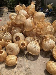 Wholesale Bamboo Lighting Rattan Decorative Modern Pendant Lamp Home <b>Decor</b> Hanging <b>Light</b> - Product Image 3