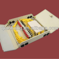 Armoire de distribution de fibres optiques extérieure FTTH 12 24 48 72 96 cœurs QIANHONG