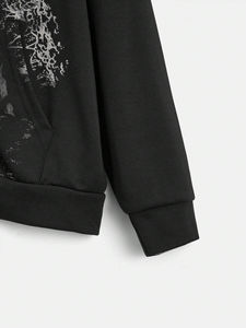 Pull à capuche thermique 100% coton personnalisé en gros pour hommes Sweat à capuche respirant de dernière conception avec vente de techniques de bouffée - Product Image 5