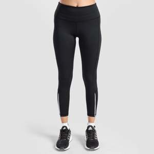 Leggings Deportivos Negros con Efecto Tie Dye, Control de Abdomen y Características Térmicas, Pantalones de Yoga Casuales de Nailon y Spandex - Product Image 1