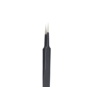 Private Label 90 Degree Stainless Steel Fiber Tip Tweezers Pink Volume Lash <b>Extensions</b> Eyelash <b>Extension</b> Tweezers - Product Image 5