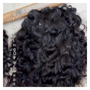 Extensiones de cabello rizado natural alineado con cutículas de precio más bajo Paquetes de cabello de templo sin procesar virgen de grado Remy barato - Product Image 1