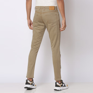 Streetwear personnalisé de haute qualité jeans vintage épais pour hommes jeans droits à jambes larges coupe ajustée - Product Image 2