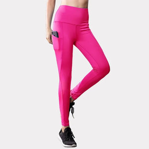 Mallas de entrenamiento de gimnasio de algodón 100% de estilo informal para mujer, pantalones de cintura cruzada con corte en V sin costuras de alta calidad, transpirables - Product Image 2