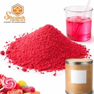 สารเคมีชรามิก เอริทรอซีน E127 CI 45430 สีผสมอาหารเกรดอาหาร CAS 16423-68-0 สำหรับใช้ในขนมหวานและเบเกอรี่ - Product Image 1