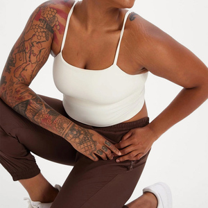 Ropa Deportiva al por Mayor, Conjunto de Yoga para Correr, Ropa Deportiva de Alta Calidad para Mujer, Sujetador Deportivo, Mallas, Ropa Deportiva Activa, Parte Delantera Alta - Product Image 3