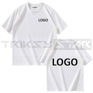 Customized Printed <b>Men's</b> Women's Short Sleeve T-Shirt Regular Fit Casual Fashion <b>Turtleneck</b> Collar Quick Dry 100% Cotton Knitted - Product Image 4
