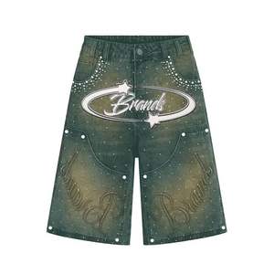 Shorts Vaqueros Personalizados con Diseño Completo a Medida, Tela de Primera Calidad, Lavado Personalizado, Corte Personalizado, Costura Personalizada - Product Image 4