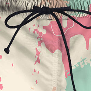 Pantalones cortos con cordón para hombre, diseño de logotipo personalizado, alta calidad - Product Image 6