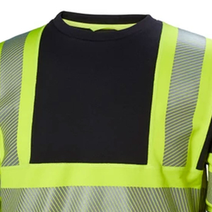 เสื้อสะท้อนแสงแบบขายส่ง เสื้อทำงานก่อสร้างแขนยาว ระบายอากาศได้ดี - Product Image 5