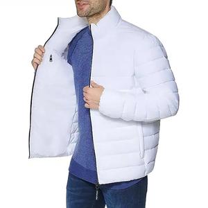 Veste matelassée en toile enduite chaude de style mode personnalisé pour homme, imperméable, respirante, devant droit, streetwear, design personnalisé OEM - Product Image 3