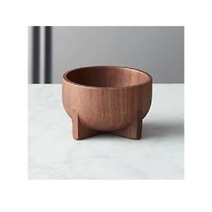 Collection de bols en bois de qualité supérieure avec un charme de grain riche, idéal pour servir des salades, des collations, des fruits, améliorant l'utilisation quotidienne de la cuisine - Product Image 6