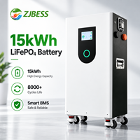 Baterai Surya LiFePO4 10kwh 15kWh 48V 51.2V 280Ah 300Ah 314Ah 15 Kwh Baterai Lithium untuk Energi Surya Rumah Tangga Garansi 10 Tahun