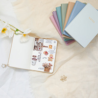 SIDAIXUE Mini Carnet de poche A6 Couverture souple et flexible Journaux colorés Planificateur personnalisé Usine